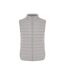 Womens/ladies lightweight puffer gilet light asphalt New Morning Studios-1