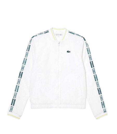 Haut Motif/style Lettrage Femme Blanc Lacoste