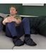 Mens Soft Plush Lined Memory Foam Slipper Booties-3