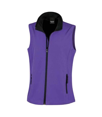 Veste sans manches core femme violet / noir Result Result