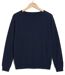 Pull Femme MAYFLOWER CANON2 Bleu Marine – Maille Fine et Douceur Soyeuse-2