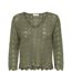 Pull kaki femme jdy susi 3/4-1