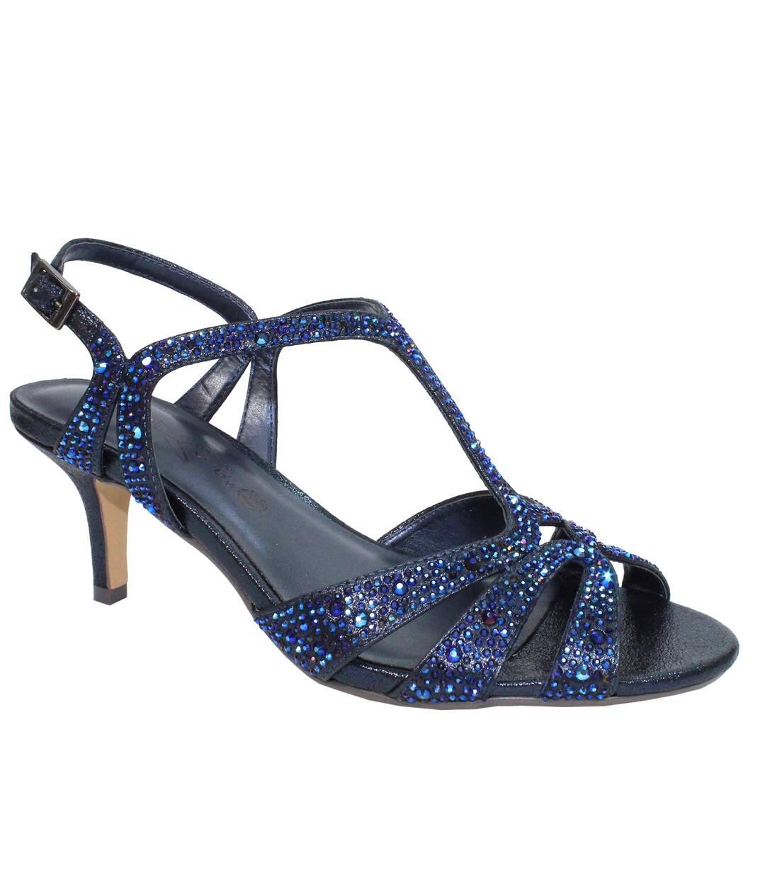 Sandales francie femme bleu marine Lunar