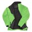 Veste softshell homme vert vif / noir Result Core-2