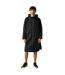 Unisex Adult Waterproof Jacket Black Slate Grey Regatta-1