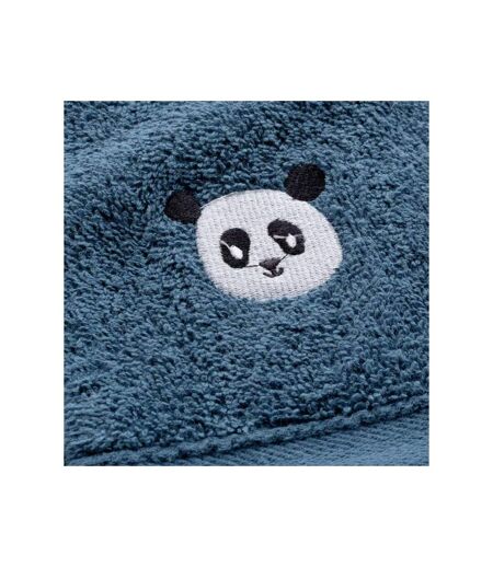 Set Gant & Drap de Douche Petit Panda 70x130cm Bleu