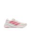 Baskets blanches/roses femme adidas stride-2