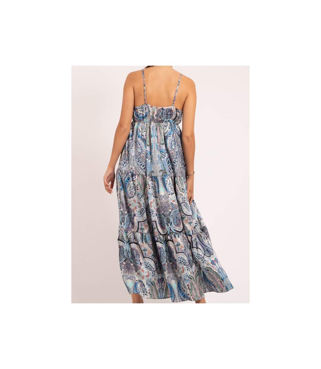 Robe longue motifs IANECK - Dona X Lisa-2