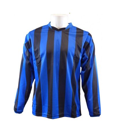Carta Sport Unisex Adult Newcastle Vertical Jersey Football Shirt (Royal Blue/Black)