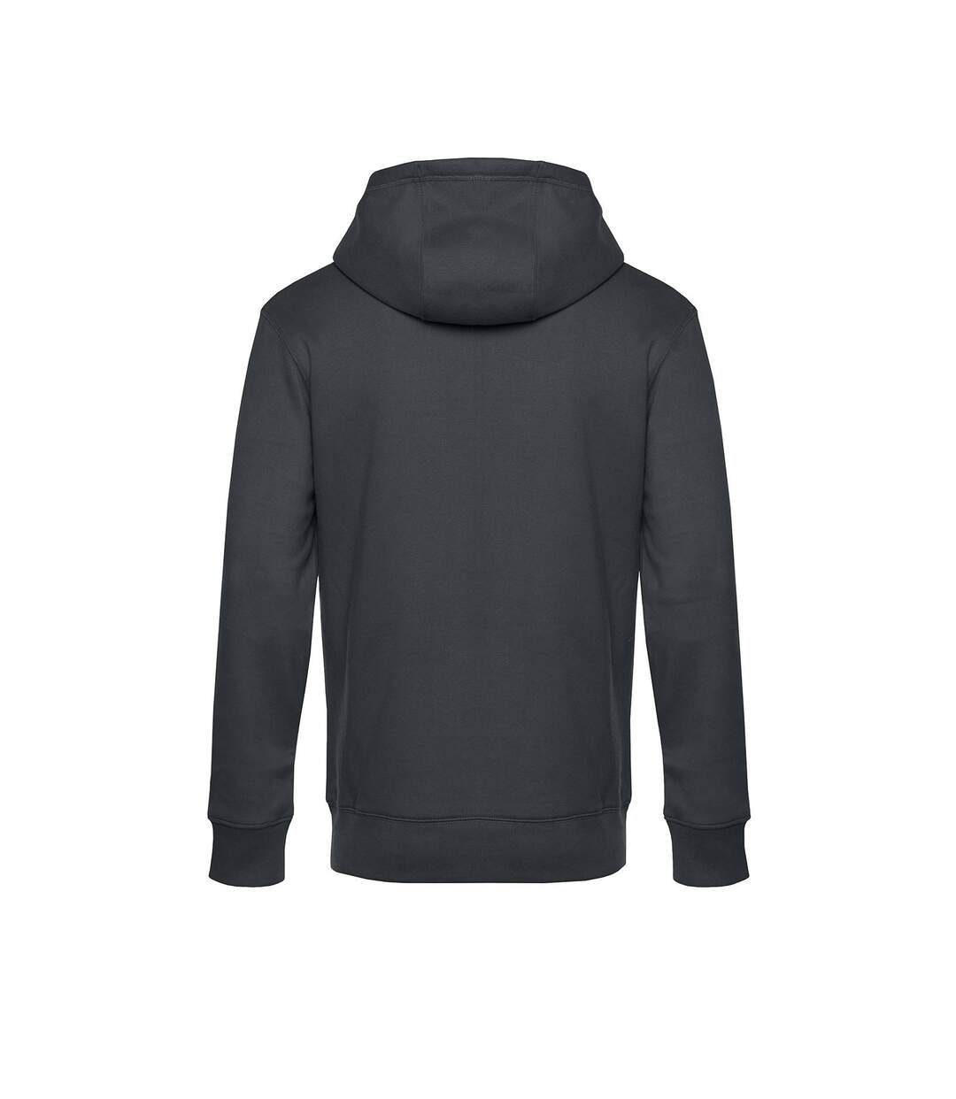 Sweat À Capuche Zippé Mens King Anthracite B&C-2
