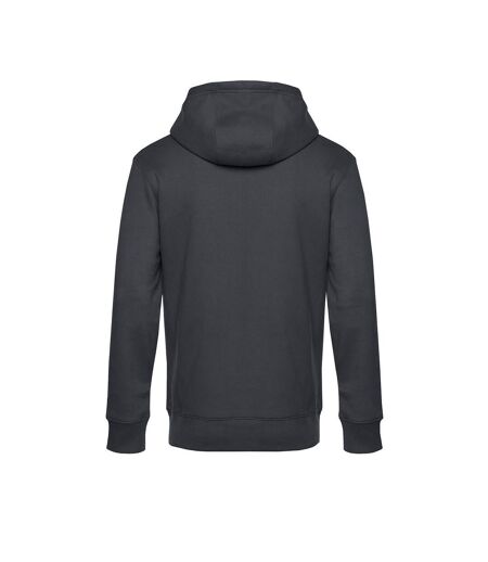 Sweat À Capuche Zippé Mens King Anthracite B&C