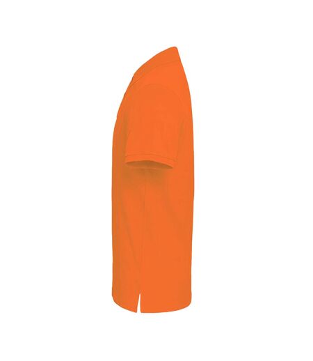 Asquith & Fox Mens Plain Short Sleeve Polo Shirt (Neon Orange) - UTRW3471