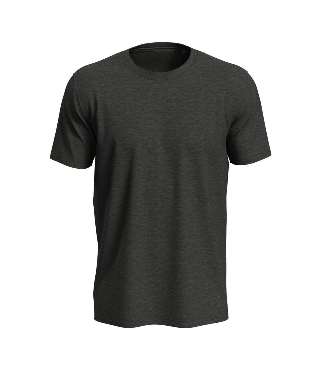 T-shirt Lux Adulte Gris Foncé Chiné Stedman-1