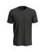 T-shirt Lux Adulte Gris Foncé Chiné Stedman-1