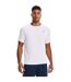 T-shirt tech homme blanc / gris Under Armour-3