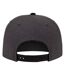 Casquette Ajustable Motif/style Deux Tons Charbon Noir Flexfit-2