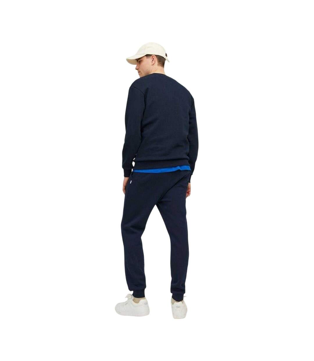 Pantalon De Jogging Bradley Homme Bleu Marine Foncé Jack And Jones-3