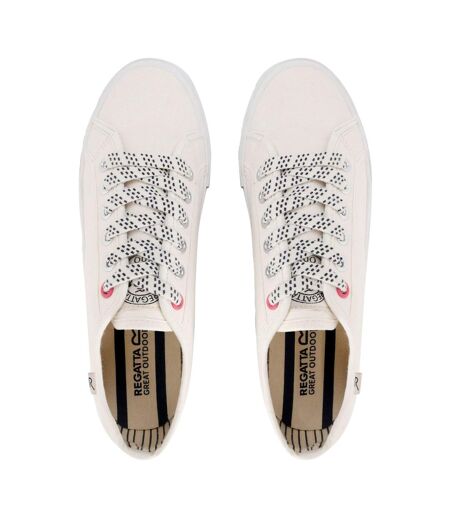 Regatta Womens/Ladies Marine Pump Shoes (White) - UTRG9882
