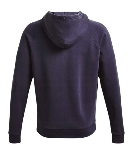 Sweat À Capuche Entraînement Style Gros Logo Rival Homme Violet Clair Under Armour