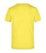 T-shirt Adulte Jaune James And Nicholson-2
