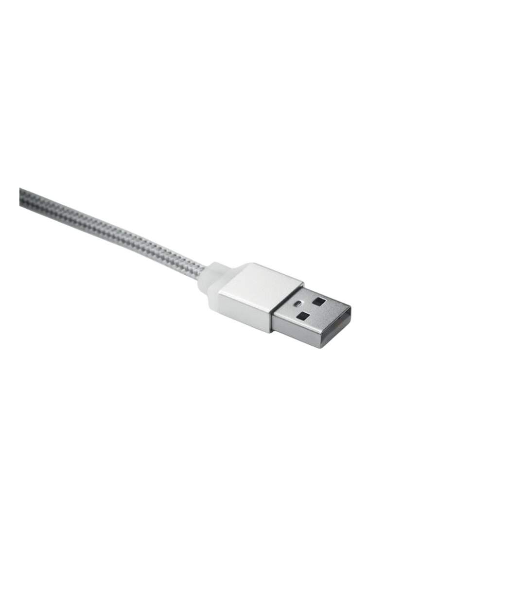 Rizo keyring charging cable one size silver MidOcean-2