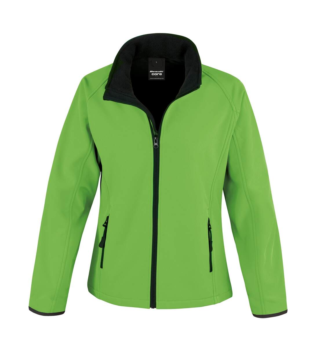 Veste softshell femme vert/noir Result-1