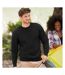 Fruit Of The Loom Unisex Premium 70/30 Set-In Sweatshirt (Black) - UTRW3159-1