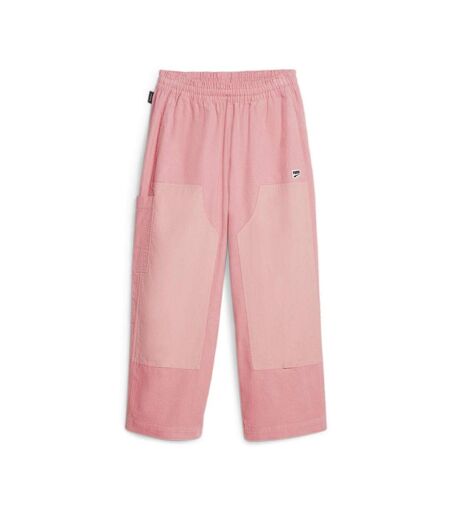 Pantalon velours côtelé Rose Femme Puma 621457 - L