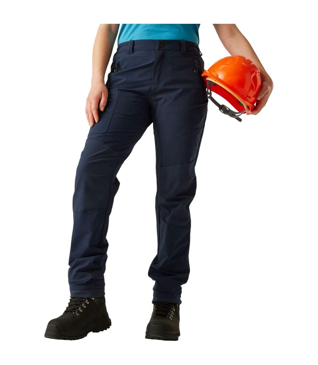 Womens/ladies Prolite Trousers Navy Regatta-1