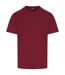 PRO RTX Adults Unisex T-Shirt (Burgundy) - UTRW7856