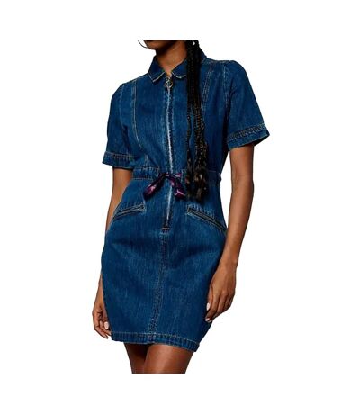 Robe en jean bleu femme kaporal brat - l