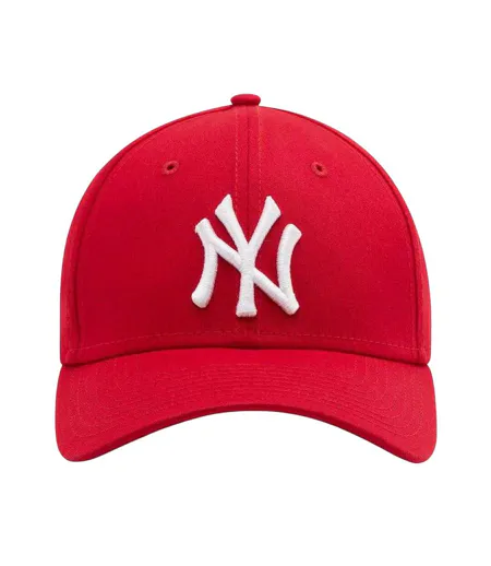 Casquette De Baseball Motif/style New York Yankees 39thirty League Essential Adulte Rouge New Era