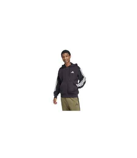 Veste À Capuche 3s Homme Noir Blanc Adidas