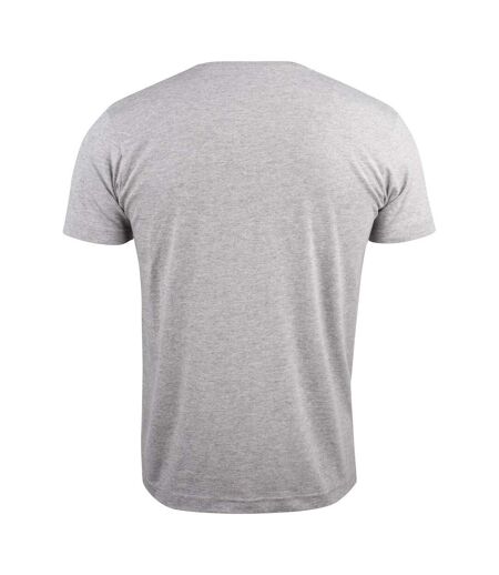 T-shirt basic adulte gris chiné Clique