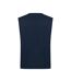 Mens Logo Cotton Vest Top Dark Navy Slazenger-2
