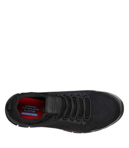 Skechers Mens Synergy Omat Safety Shoes (Black) - UTFS7997