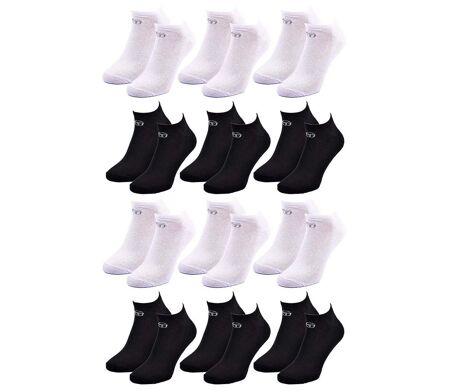 Chaussettes SERGIO TACCHINI SNEAKER 12 Pcs 60162 BOUCLETTE