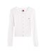 Womens/ladies Pointelle Cardigan Ecru Tommy Jeans-2