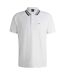 Polo Manches Raglan Homme Blanc Boss-1