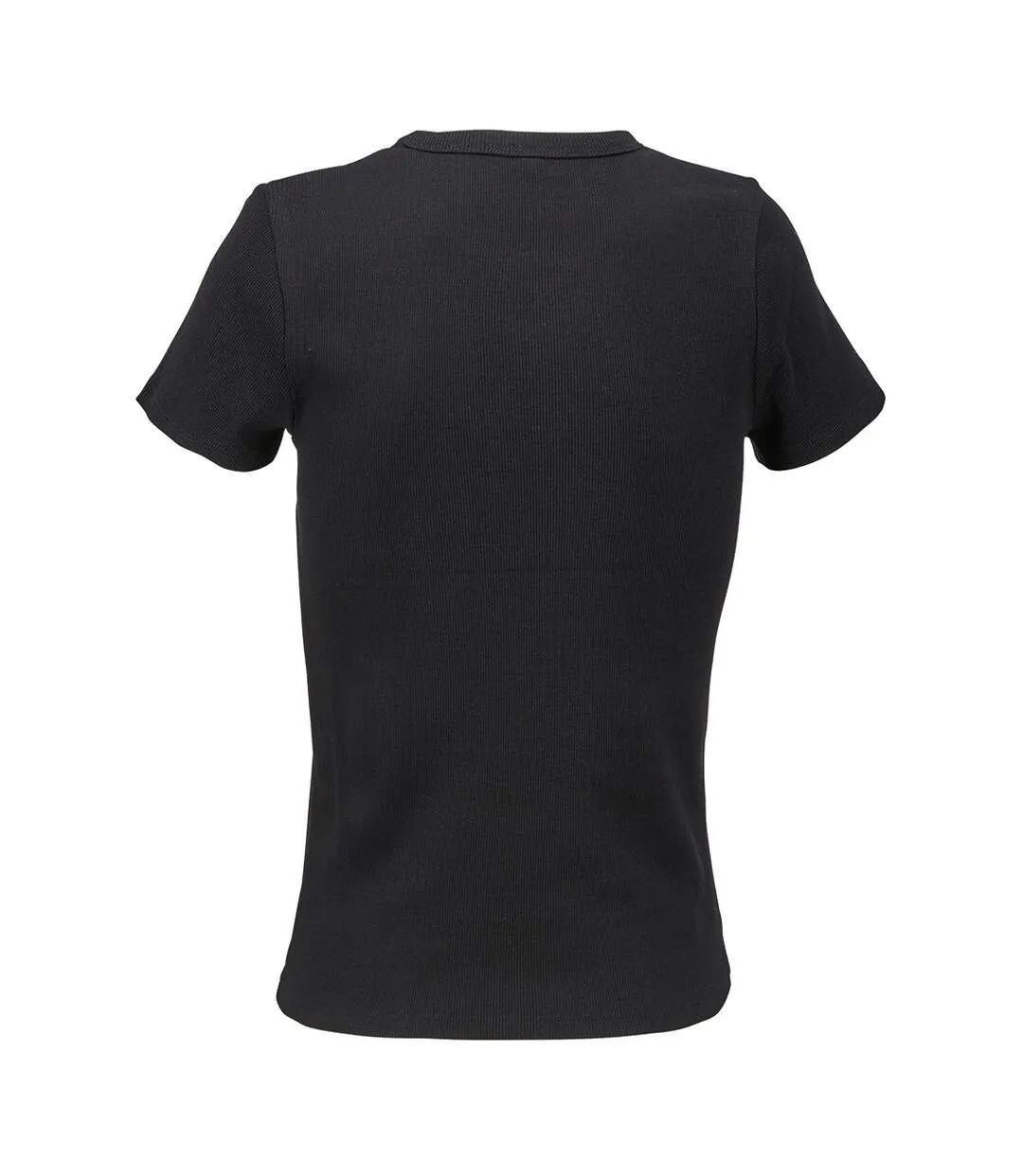 Womens/ladies Sara T-shirt Deep Black SOLS-2
