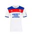 Mens 25/26 Rangers Fc Short-sleeved Away Shirt Brilliant White Lapis Blue Flame Scarlet Umbro-2
