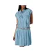 Robe en jean bleu femme kaporal corriw-1