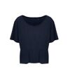 Ecologie - T-shirt court DAINTREE - Femme (Bleu marine) - UTPC4089