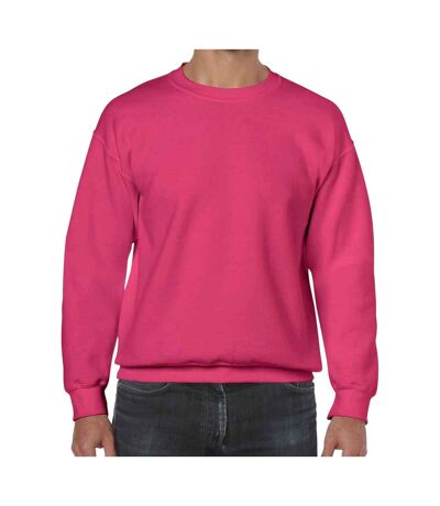 Mens heavy blend sweatshirt heliconia Gildan