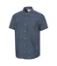 Chemise Manches Courtes Motif/style À Motifs Tropical Homme Bleu Pâle Mountain Warehouse-3