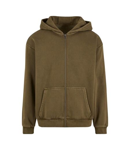 Veste À Capuche Homme Olive Build Your Brand
