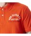 Polo homme avec logo et badges en coton Calif Vondutch-2