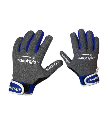 Gants gaéliques adulte gris / bleu / blanc Murphys