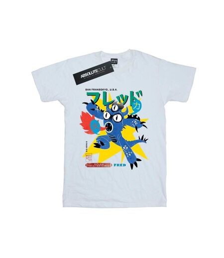 Disney - T-shirt BIG HERO FRED ULTIMATE KAIJU - Femme (Blanc) - UTBI16955