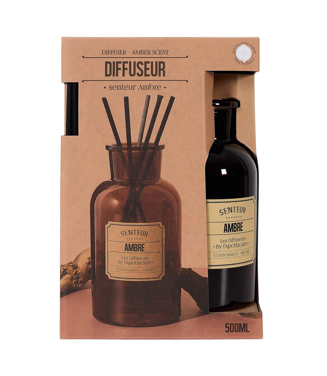Diffuseur de Parfum Apothicaire 500ml Ambre-2